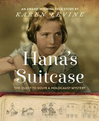 Book Cover of Hana’s Suitcase by Karen Levine